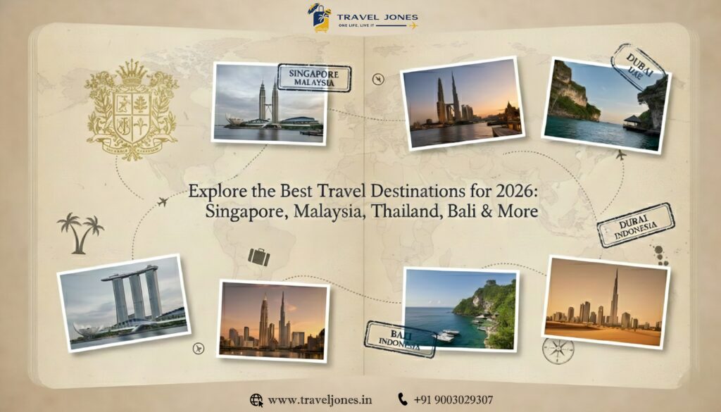 Explore the Best Travel Destinations for 2026: Singapore, Malaysia, Thailand, Bali, Dubai & More by Travel Jones