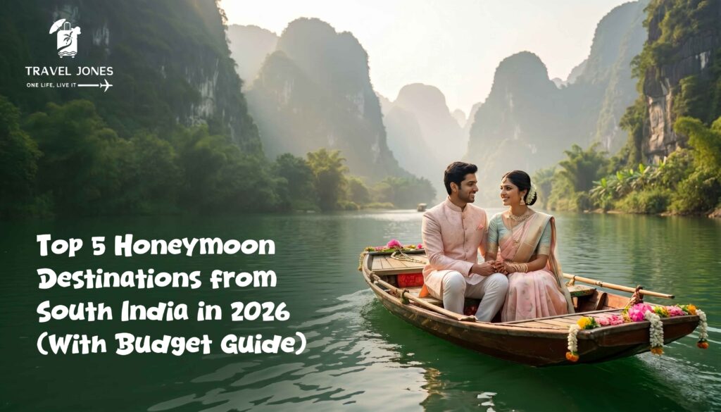 Top 5 Honeymoon Destinations from South India in 2026 (With Budget Guide)