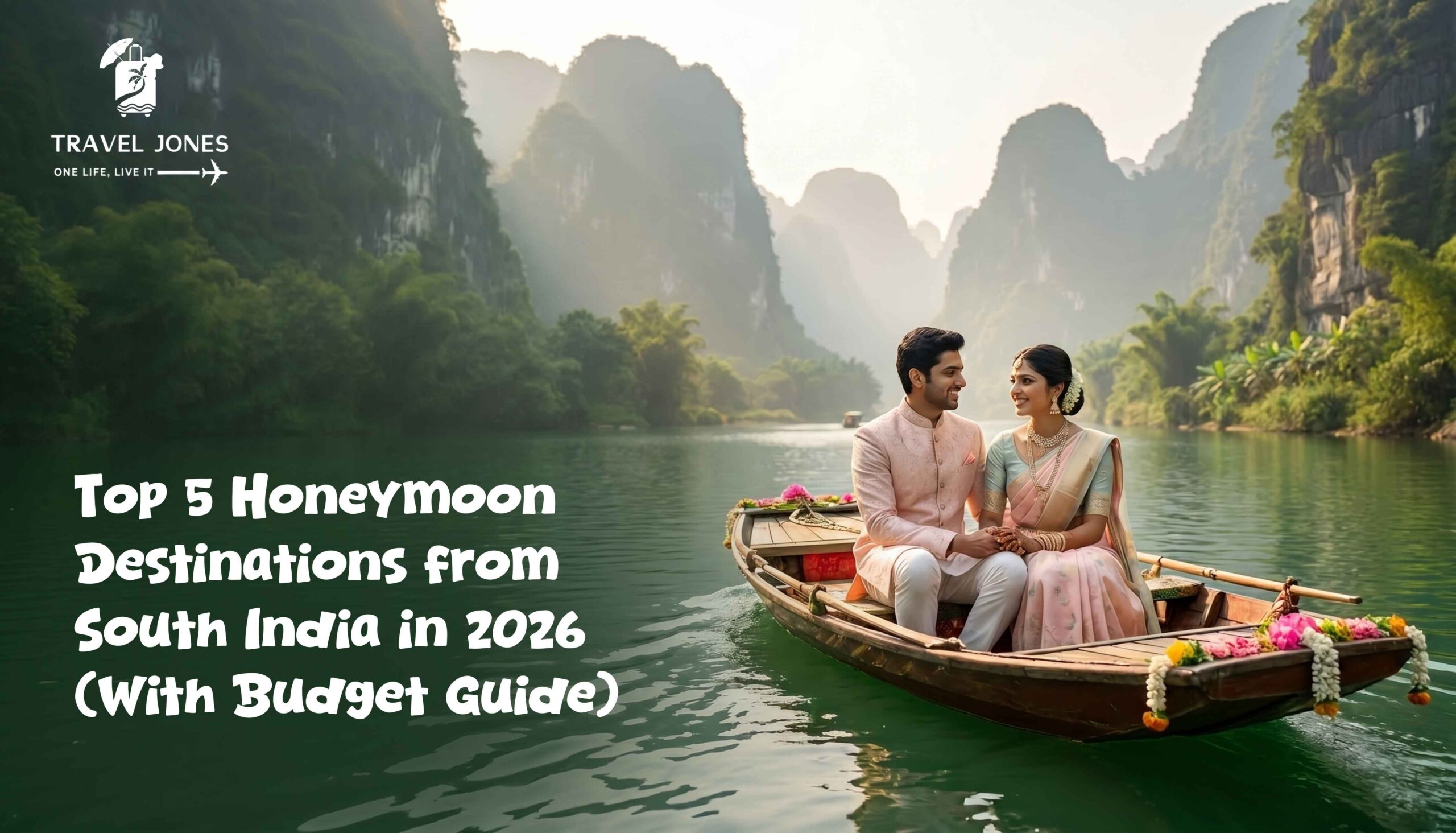 Top 5 Honeymoon Destinations from South India in 2026 (With Budget Guide)