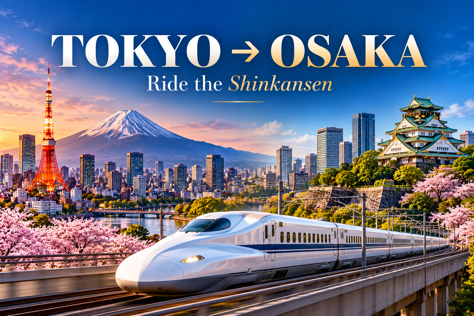 Japan railway and scenic travel experience