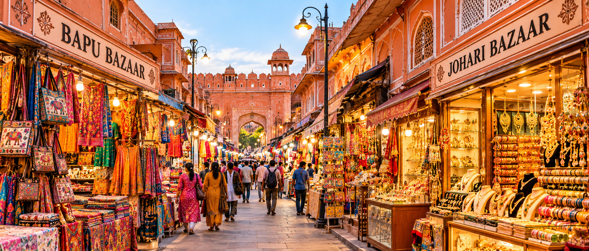 Bapu Bazaar and Johari Bazaar Jaipur